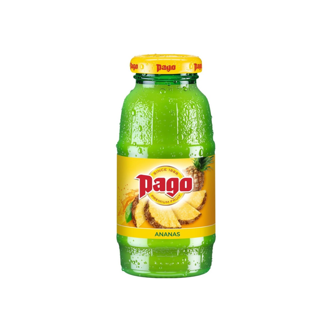 Pago - Boisson à base de jus concentré d’ananas 20cl 6₪