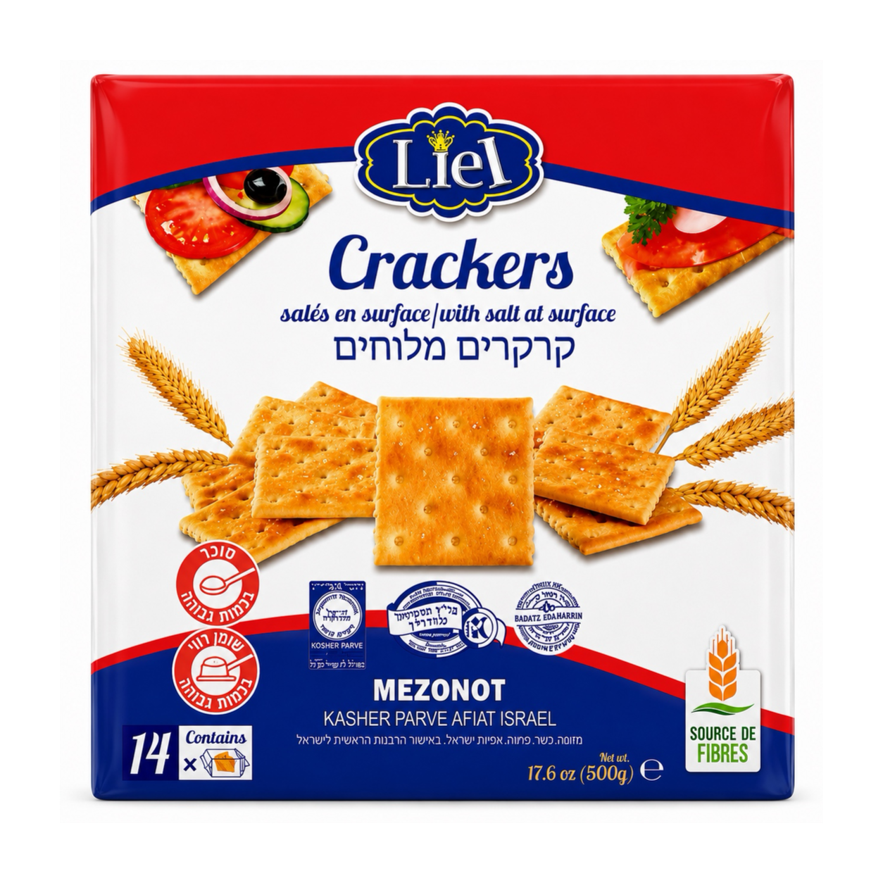 Liel - Crackers 500g 11.50₪