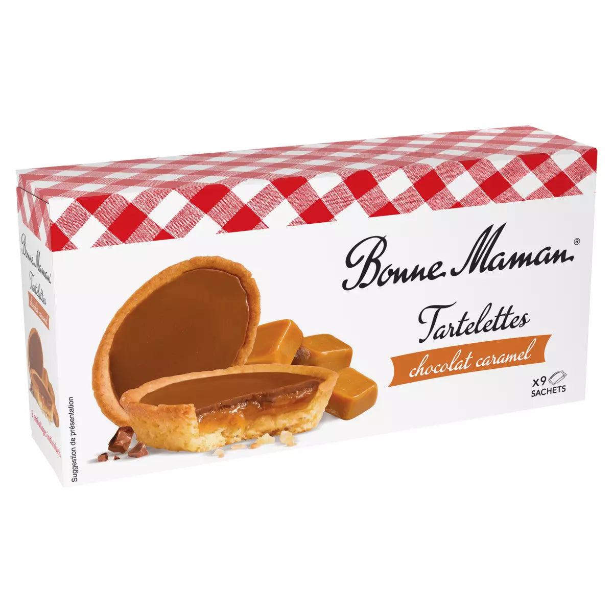 Bonne Maman - Tartelettes chocolat caramel 10₪