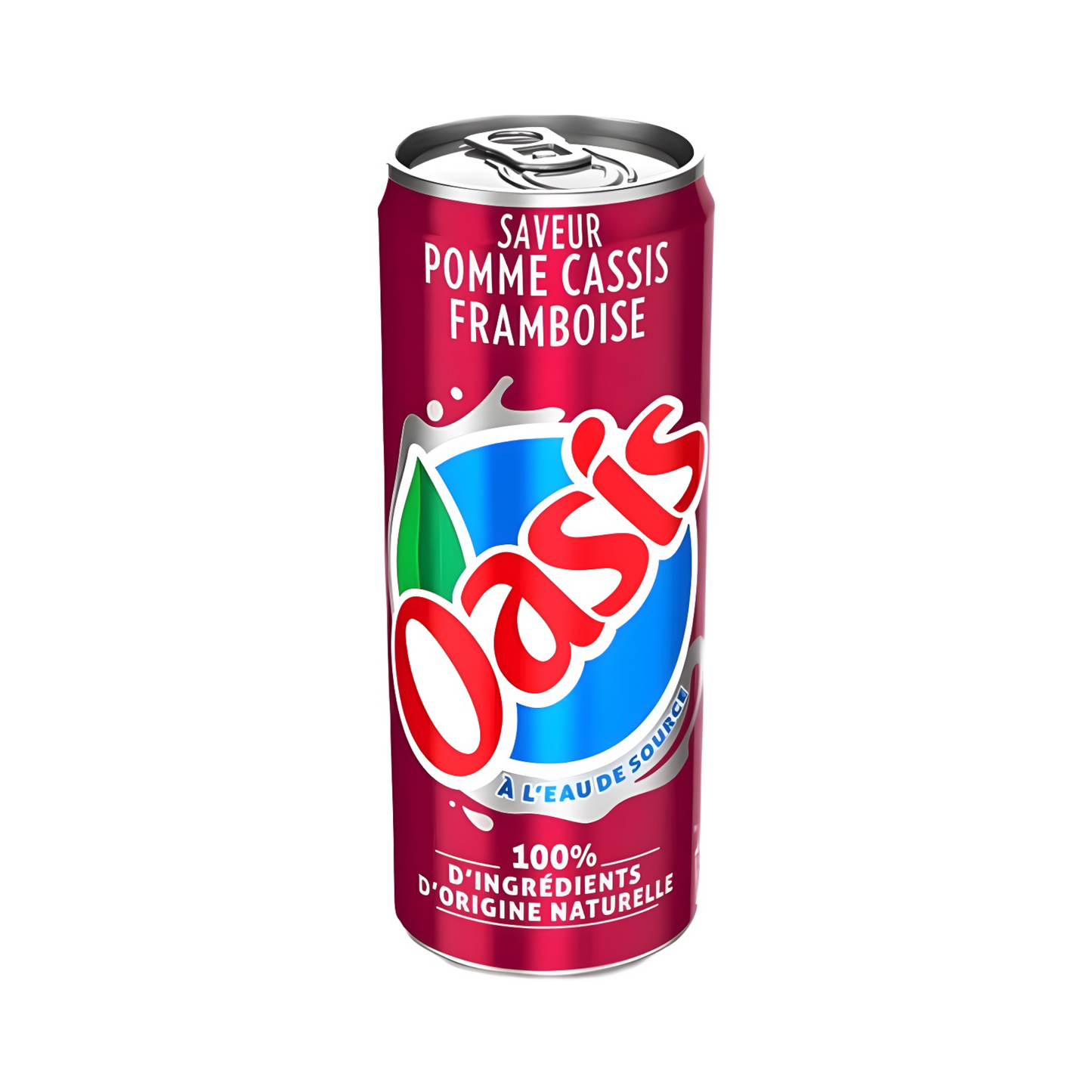 Oasis - pomme casis framboise 33cl 3.675₪