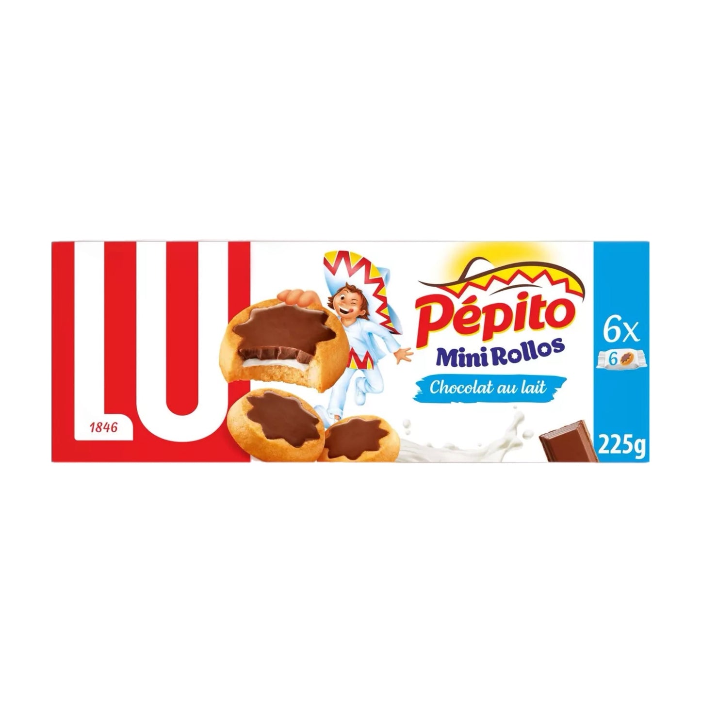 LU - Pépito Mini Rollos Chocolat au Lait 13.90₪