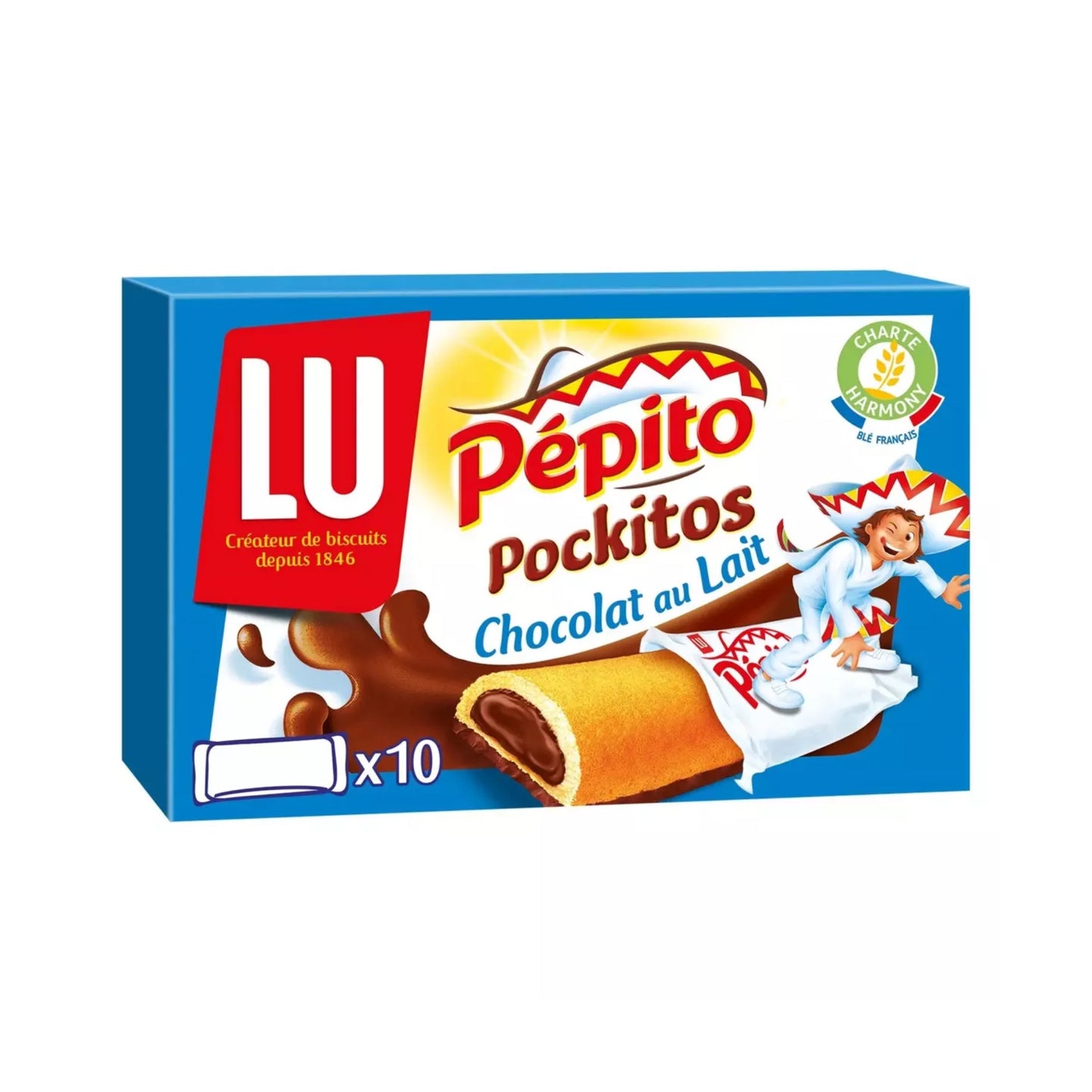 LU - Pepito pockitos chocolat au lait 23₪