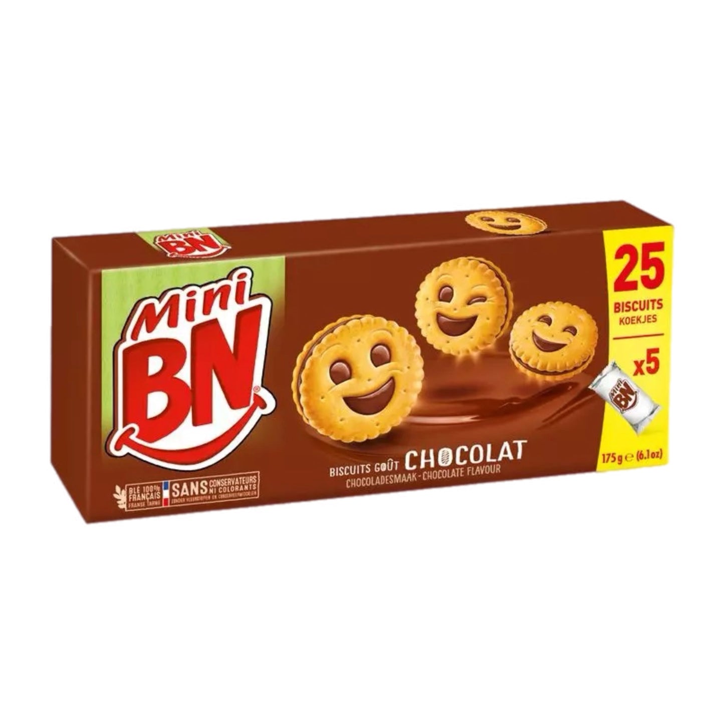 Mini BN - goût chocolat 175g 13₪