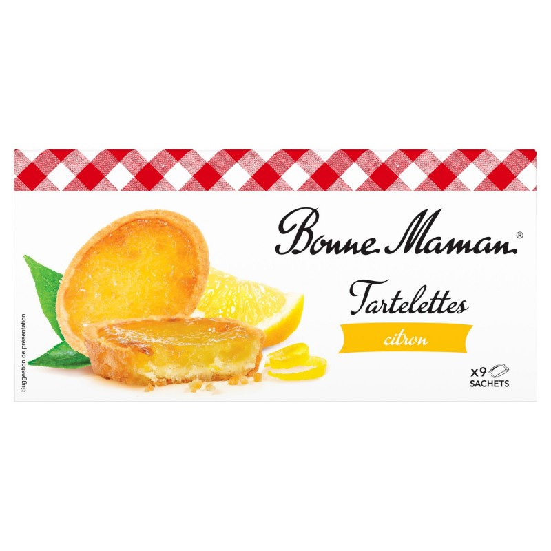 Bonne Maman - tartelettes citron 10₪