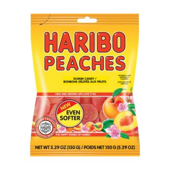 Haribo - peaches 150g 8.90₪