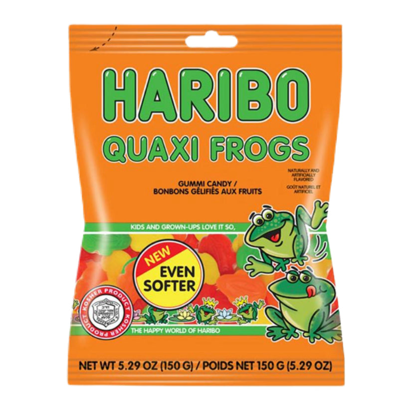 Haribo - quaxi frogs 150g 12.90₪