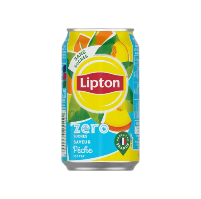 Lipton - peche zero 33cl 3.30 ₪
