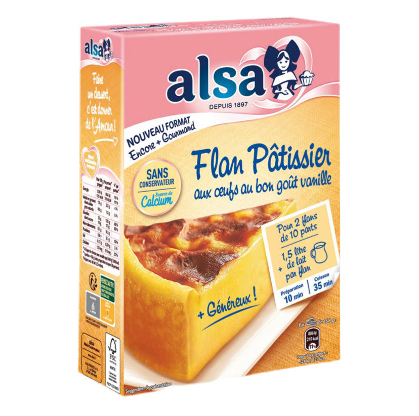 Alsa - Préparation Flan Pâtissier aux Œufs 19.50₪