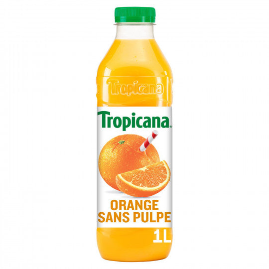 Jus d'orange sans pulpe 1L