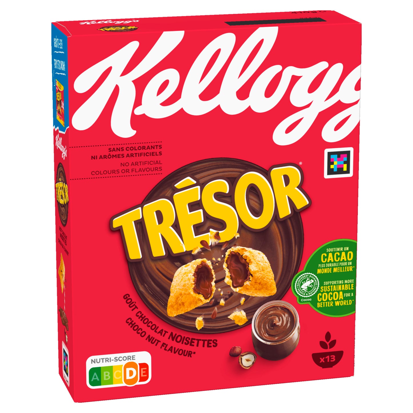 Kellogg’s -Trésor chocolat noisette 410G 23₪