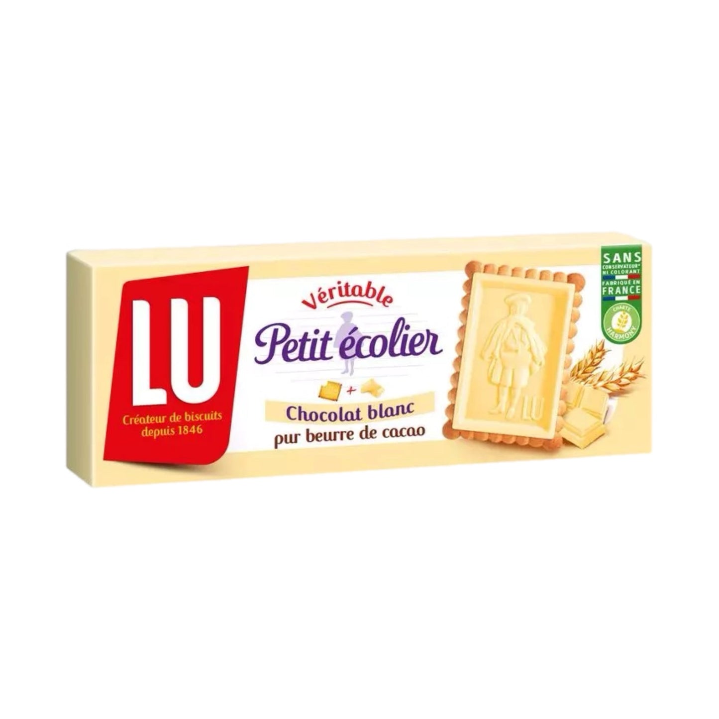 LU - Petit écolier au chocolat blanc 12.00₪