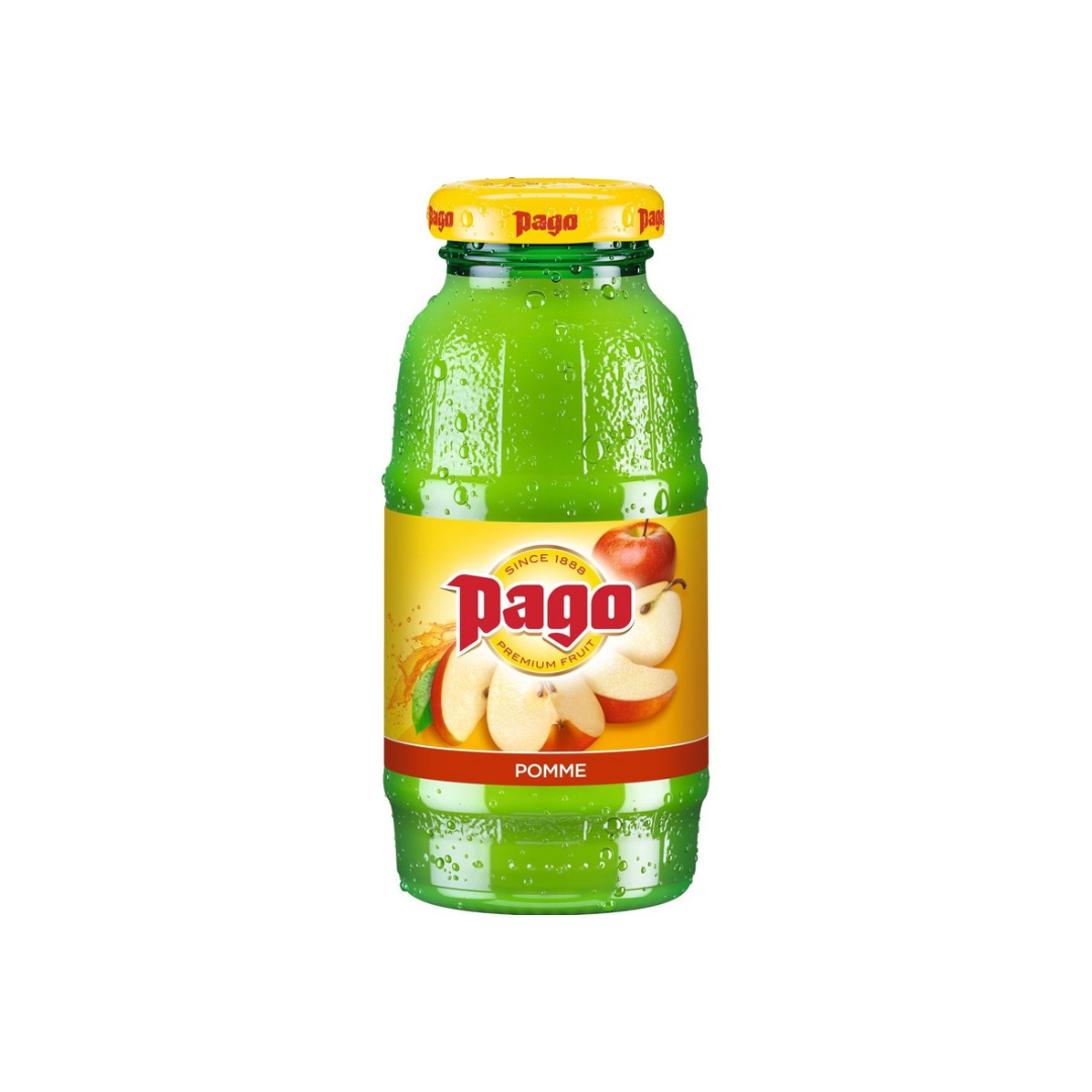 Pago - Boisson à base de jus concentré de pomme 20cl 6₪
