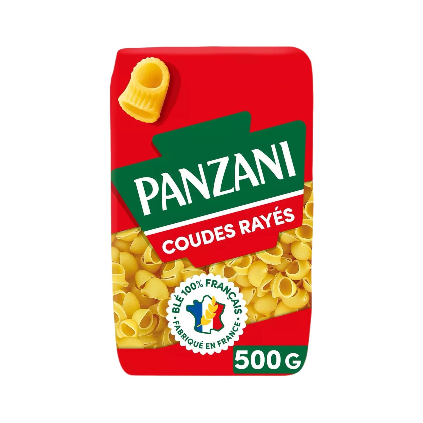 Panzani - coudes rayé 500g 7.50₪