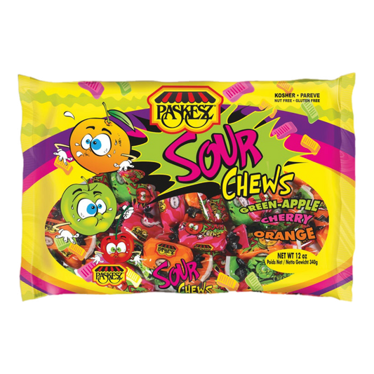 Paskesz - sour chews 340g 16.90 ₪