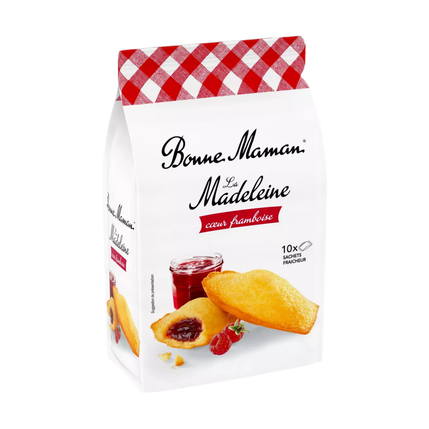 Bonne Maman - madeleines à la framboise 300g 23₪