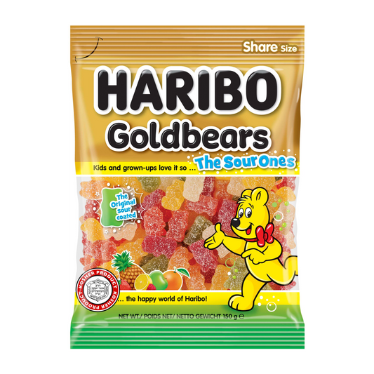Haribo - goldbears Sour 150g 12.90₪