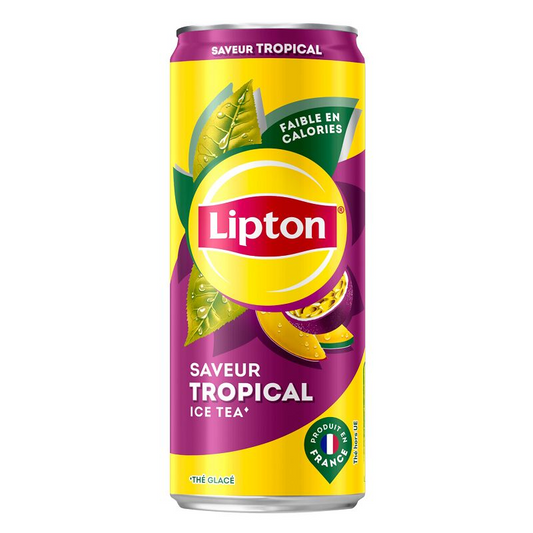 Lipton - tropical 33cl 3,30₪
