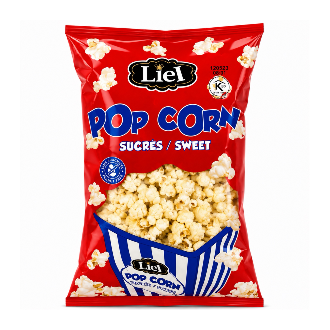 Liel - popcorn sucré 6.90 ₪