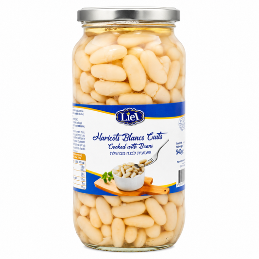 ליאל ‏שעועית לבנה מבושלת 6.50₪ ￼