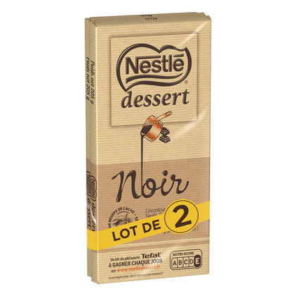 dessert noir 2x205g