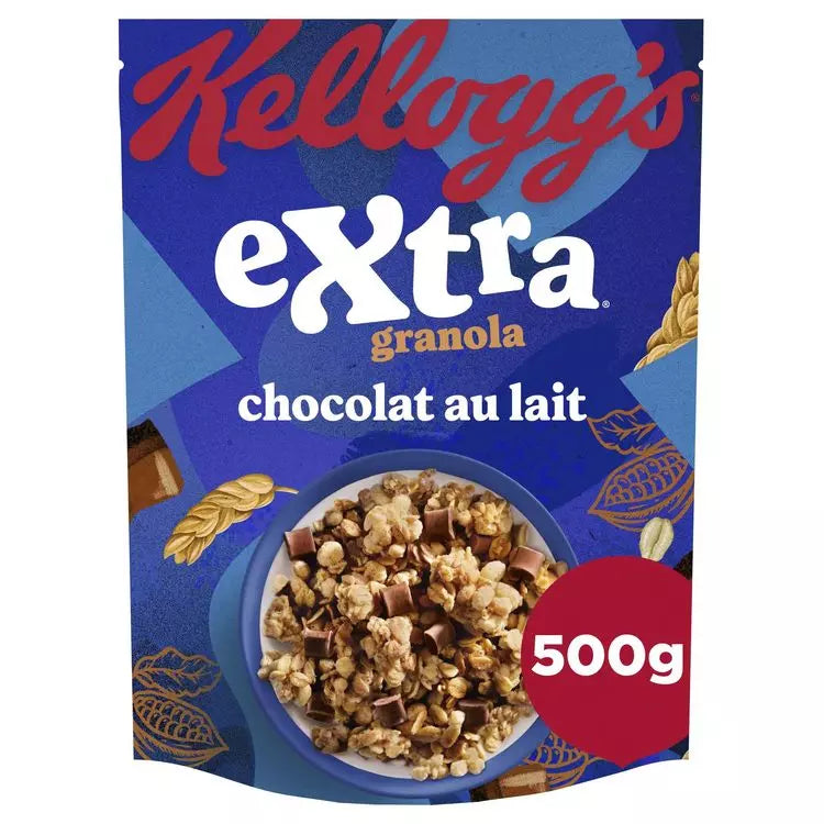 Extra Granola Chocolat au lait 500G