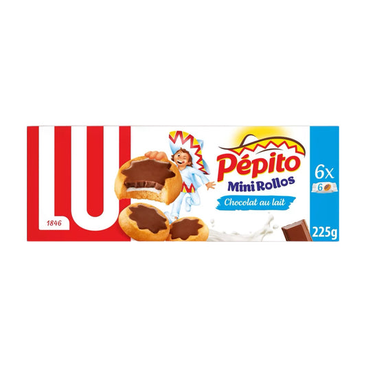 LU - Pépito Mini Rollos Chocolat au Lait 13.90₪