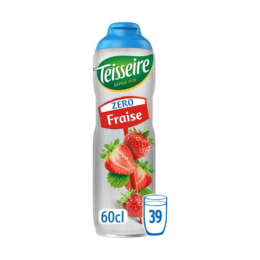 Teisseire - fraise zero 60cl 16.50₪
