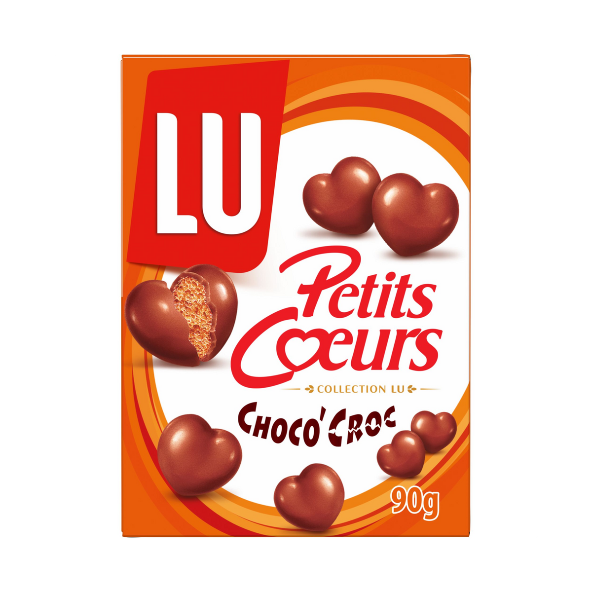 LU - Petits Coeurs choco croc 90g 11,50₪