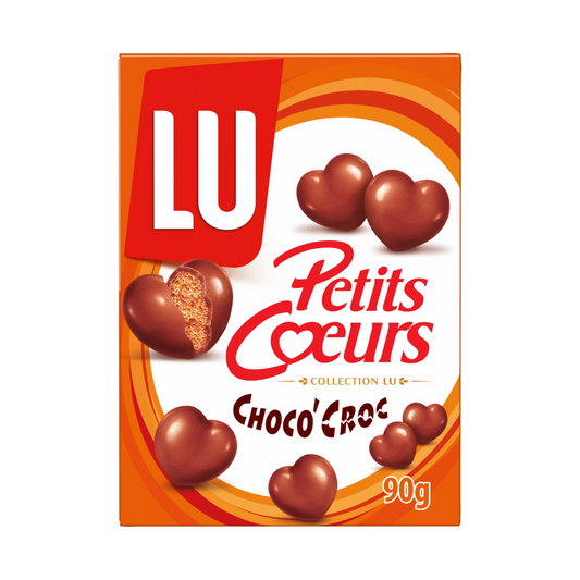 LU - Petits Coeurs choco croc 90g 11,50₪