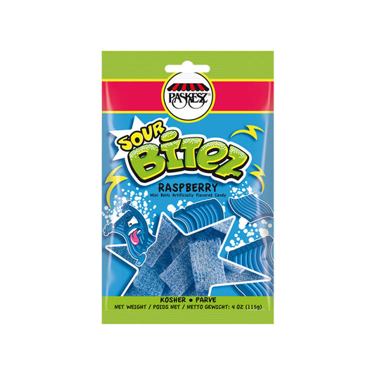 Paskesz - Sour Mini Belts framboise 115g 8.50₪