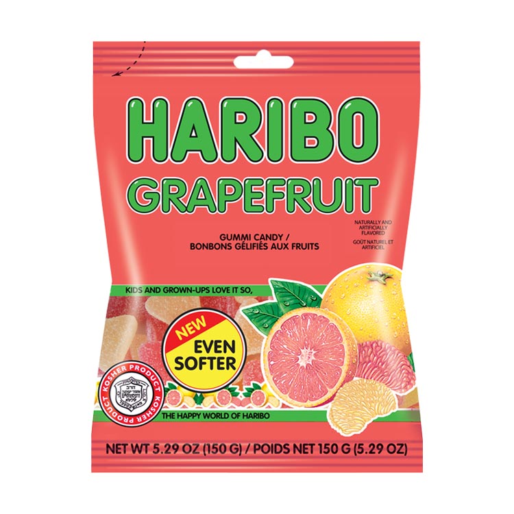 Haribo - grapefruit 150g 8.90₪