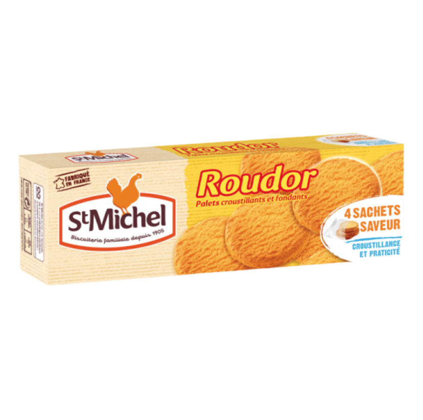 Roudor biscuits croustillants et fondants, sachets fraîcheur 150g