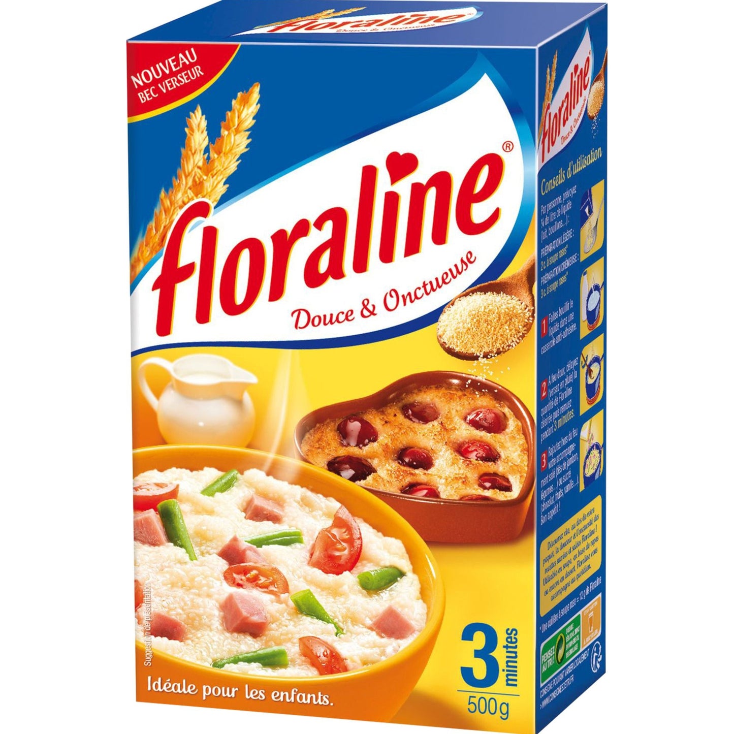 Floraline - Spécialité céréalière à cuire 500g 15₪