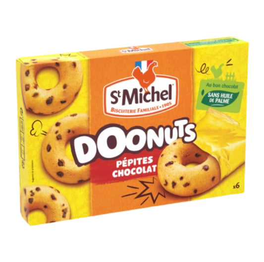 St Michel - Gâteaux Doonuts pépites de chocolat