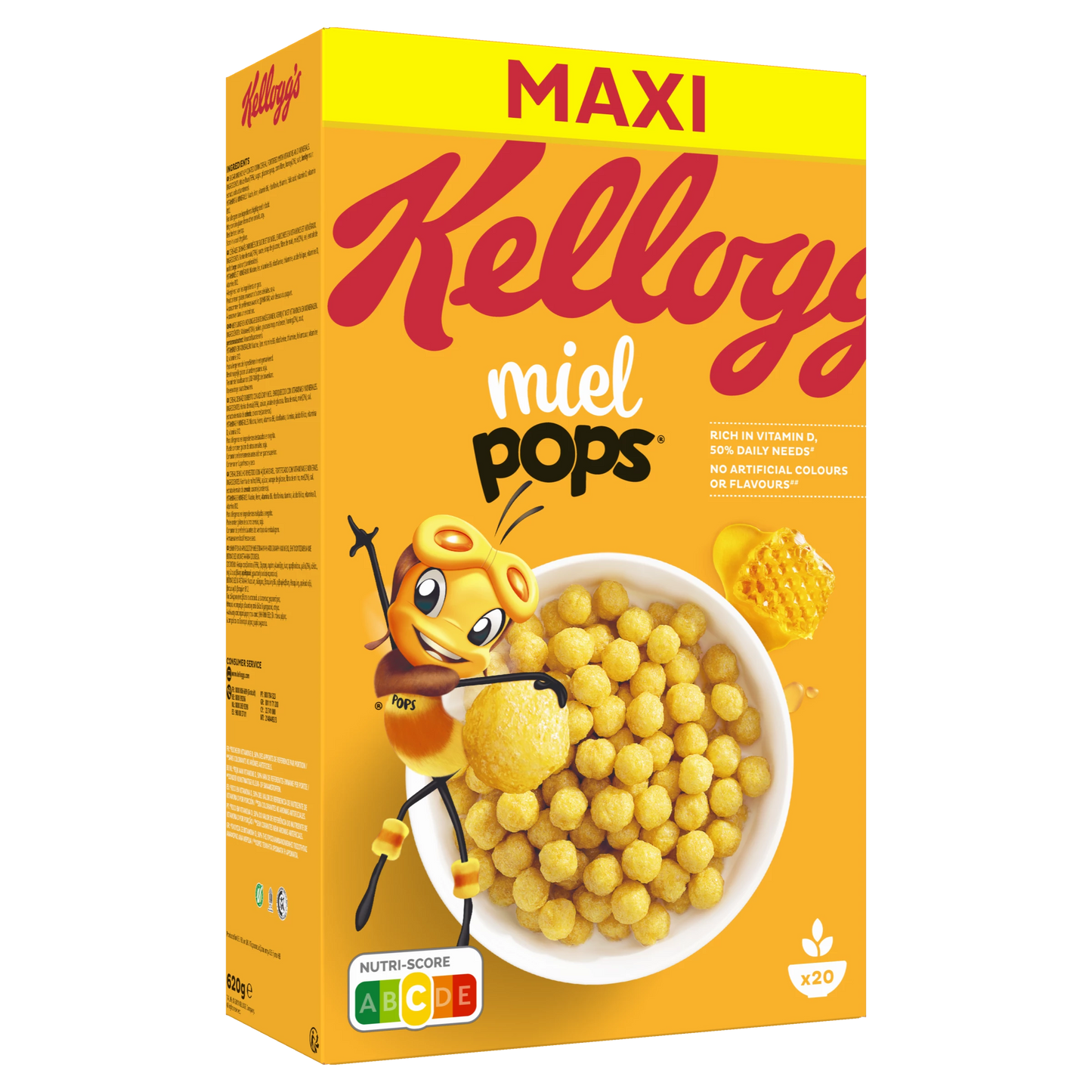 Kellogg’s - Miel Pops 620g 25 ₪