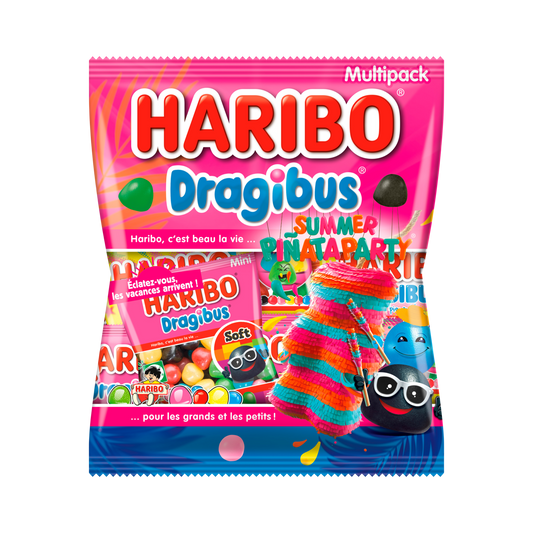 Haribo - Multipacks Dragibus Summer Pinata Party 280g 16 ₪