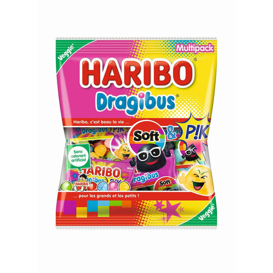 Haribo - Dragibus Soft & Pik 240 g 16 ₪